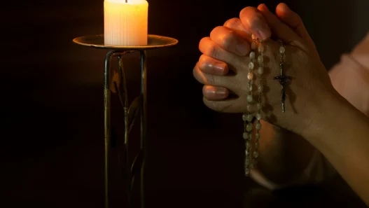 what is a rosary funeral