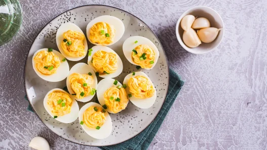 devilled egg for funeral