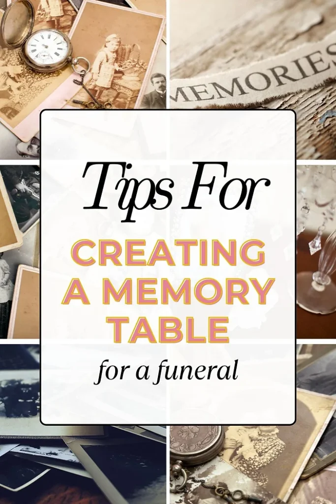 tips for creating a memory table pin