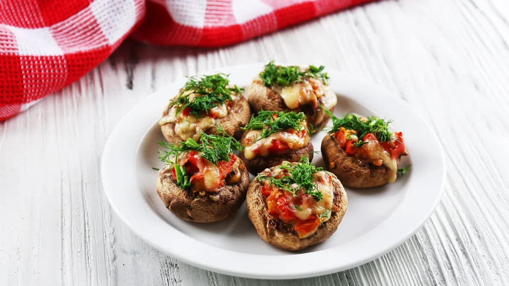stuffed mushroom recipe for a funeral