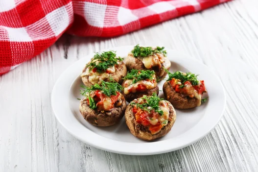 stuffed mushroom recipe for a funeral