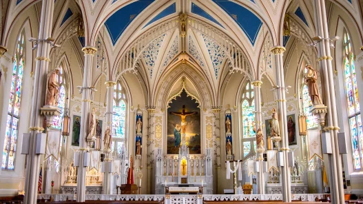 inside of a holy church