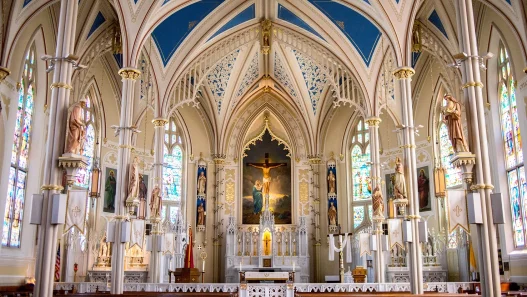 inside of a holy church
