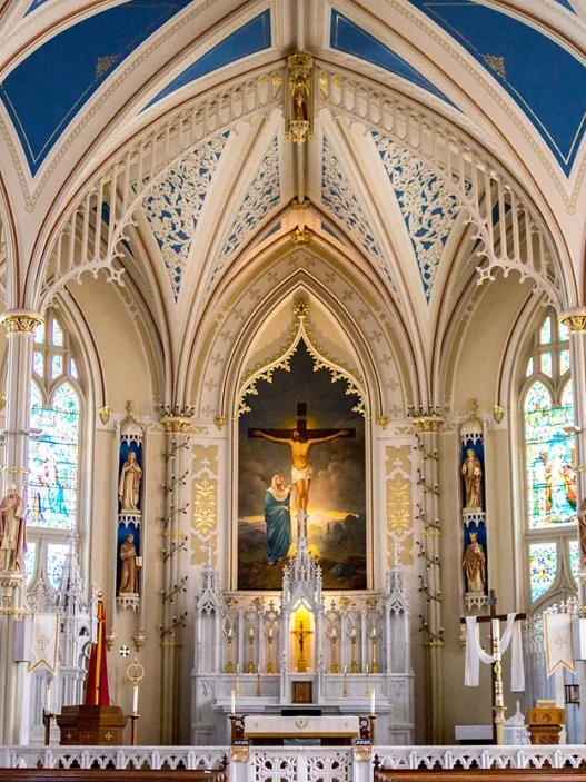 inside of a holy church