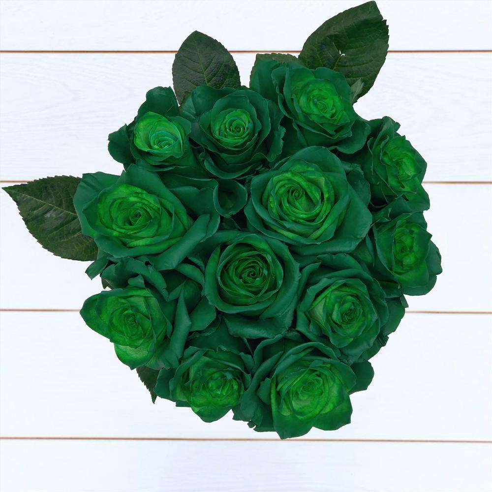 Green Rose Colors For A Funeral