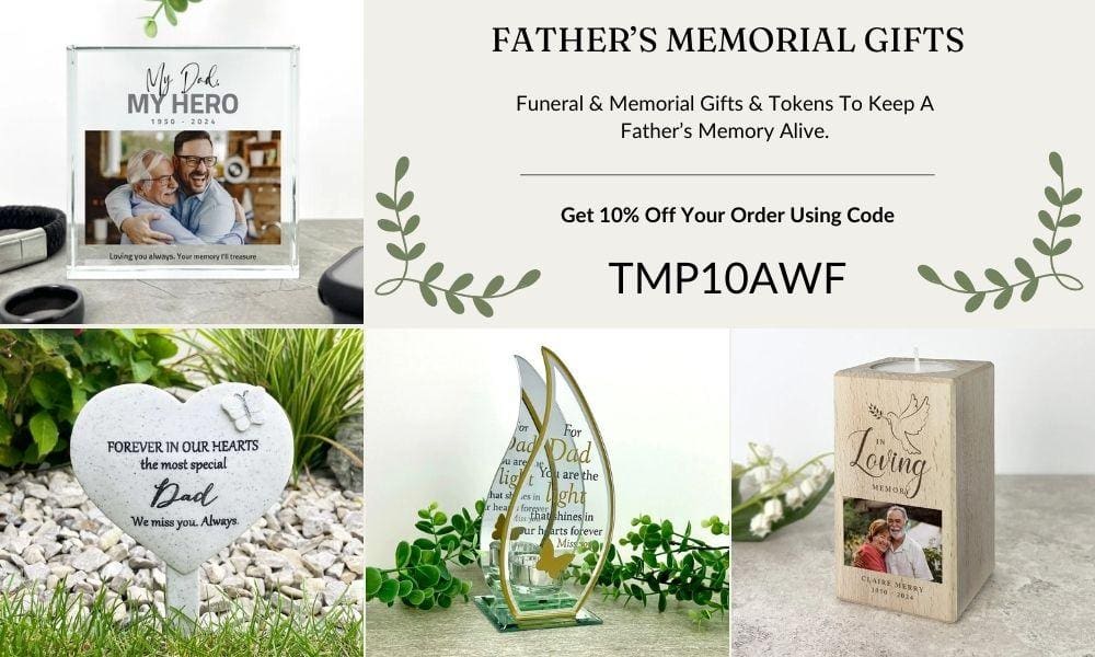 memorial gifts for father