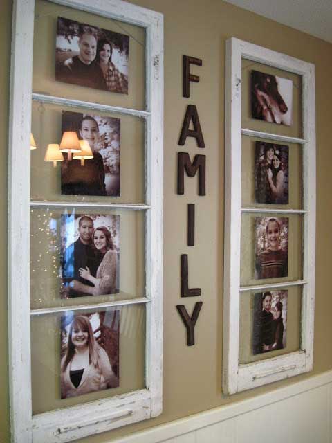 Celebration Of Life Photo Display Ideas window frame