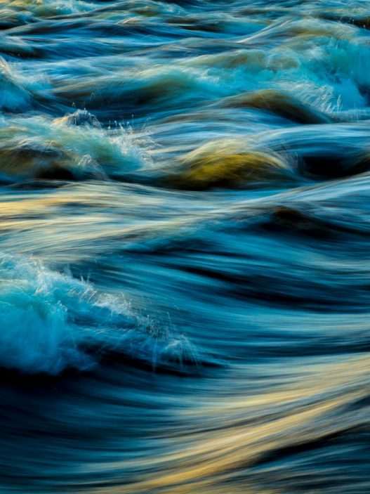 macro photography of water waves