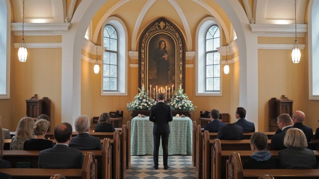 Private funeral service