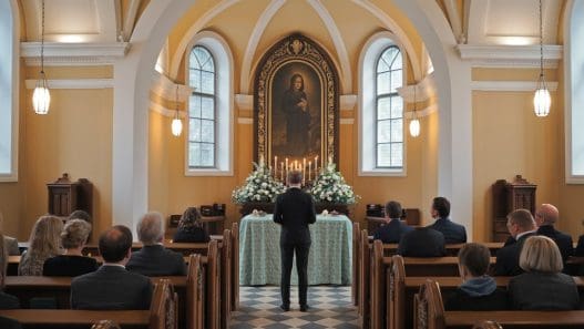 Private funeral service