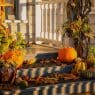 fall porch decor