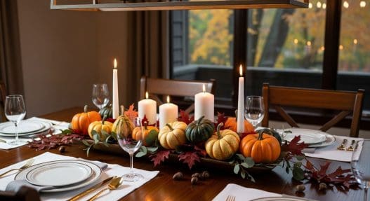 fall table setting ideas