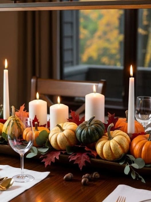 fall table setting ideas