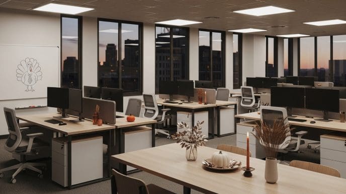 thanksgiving office ideas