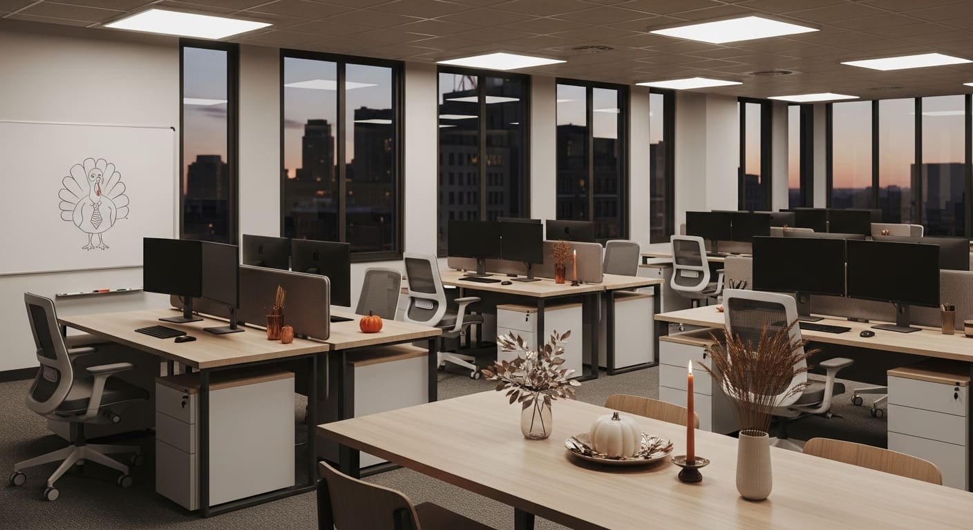 20 Office Thanksgiving Ideas That Make Work Feel Cozy and Fun