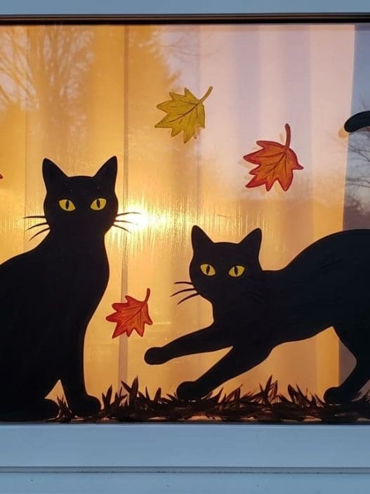 halloween window painting ideas