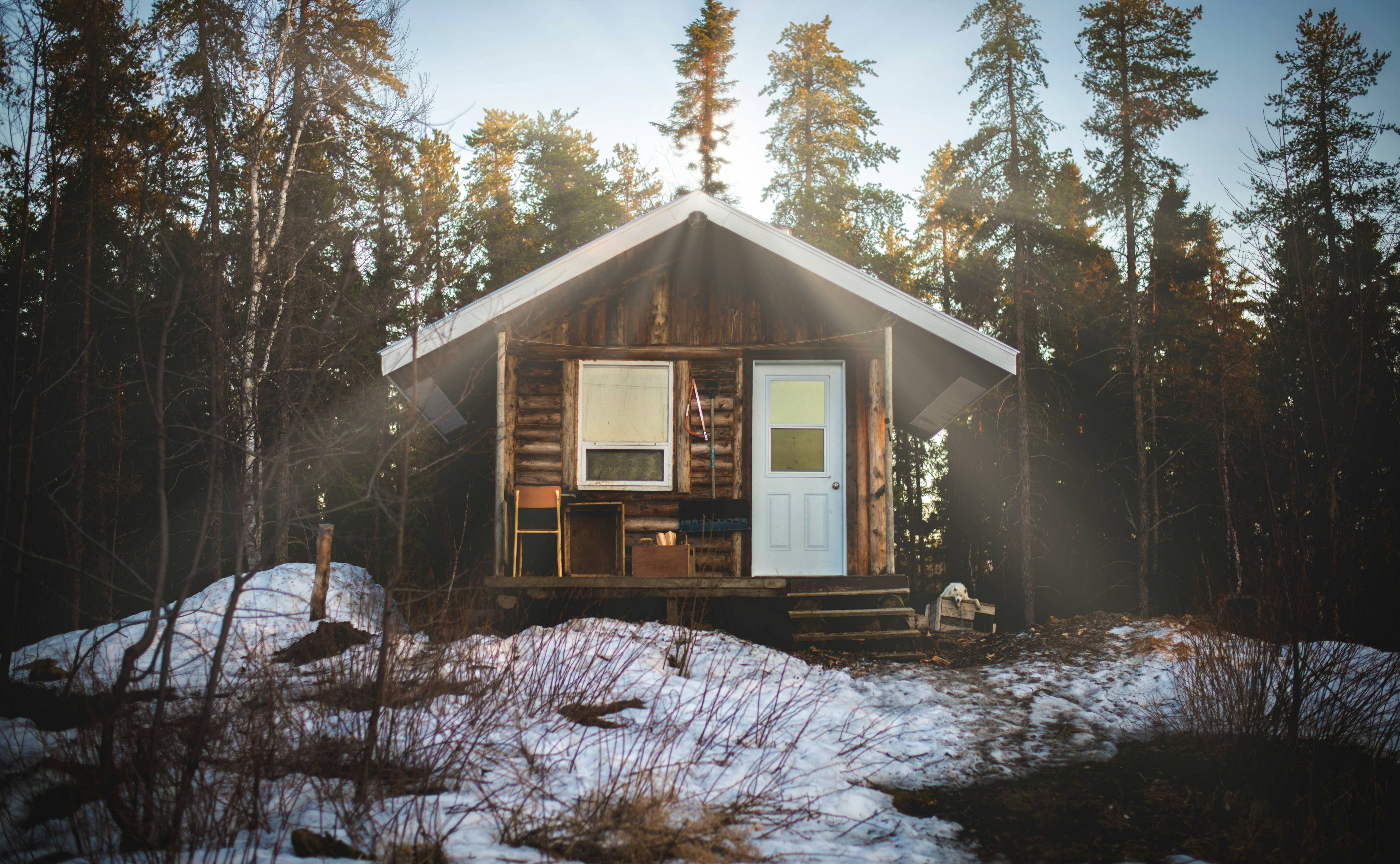 winter cabin ideas