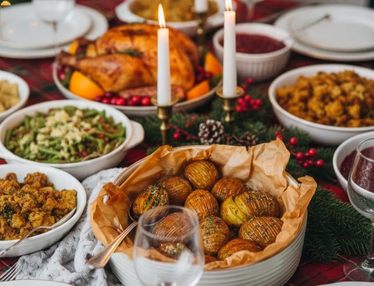 Christmas rosemary potatoes