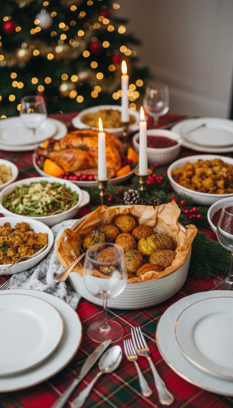 Christmas rosemary potatoes