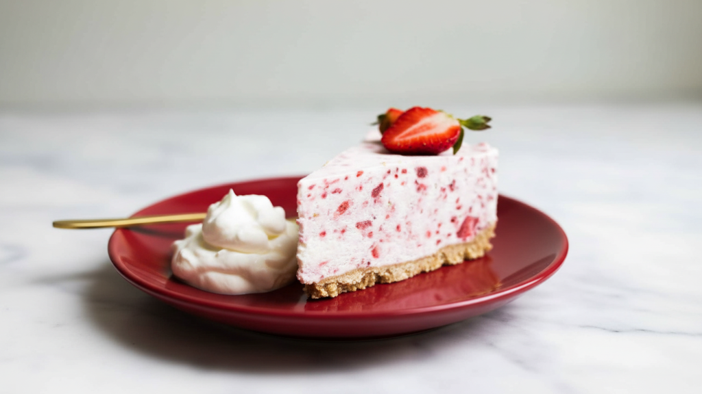 how to make strawberry ice pie