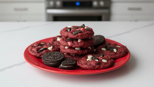 orea cookies recipe red plate
