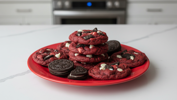 orea cookies recipe red plate