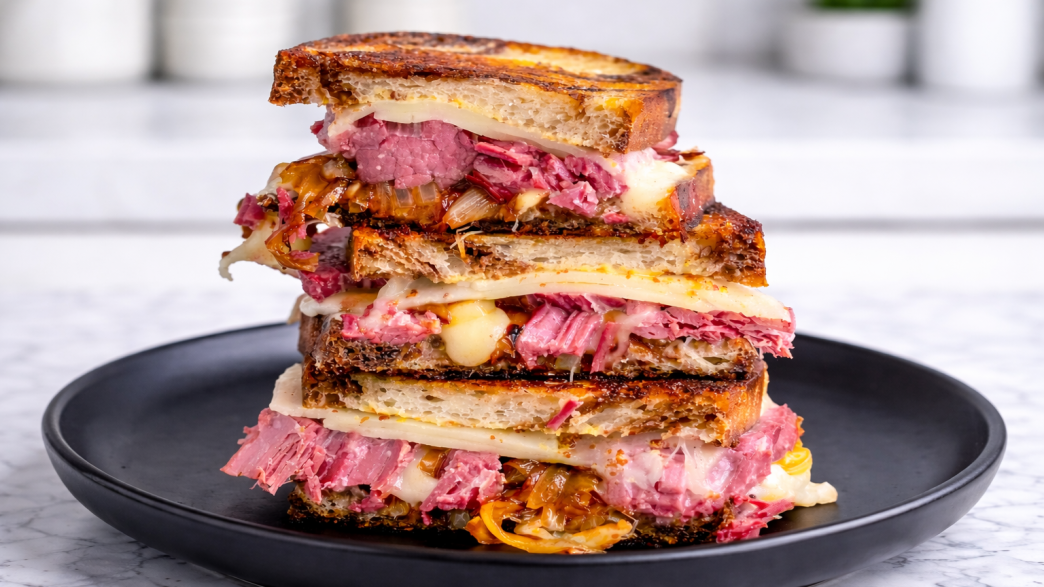 Corned Beef Grilled Cheese