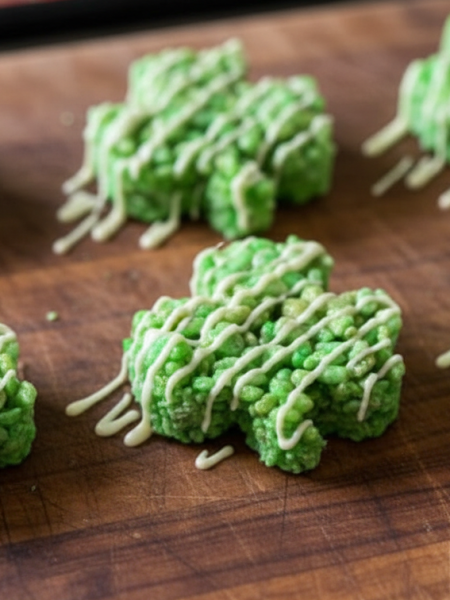 Shamrock Green Rice Krispie