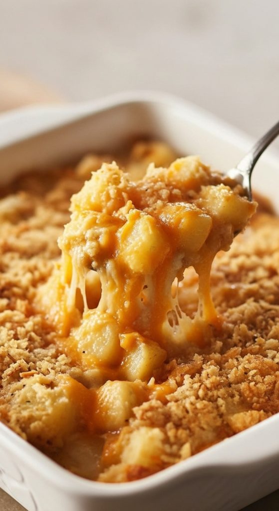 Cheese & Pineapple Casserole recipe