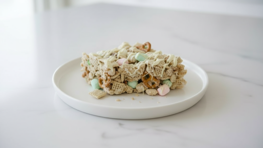 leprechaun bites on white plate