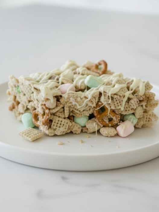 leprechaun bites on white plate