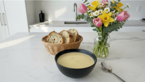 Light Spring Parsnip Soup