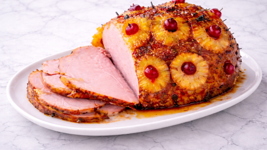 pineapple glazed ham brown sugar