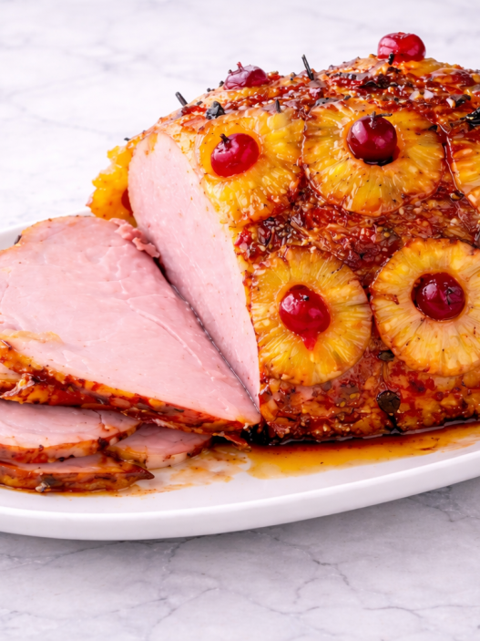 pineapple glazed ham brown sugar