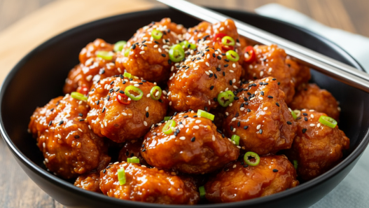 Air Fryer Orange Chicken