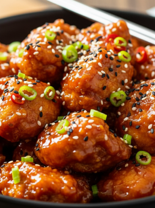 Air Fryer Orange Chicken