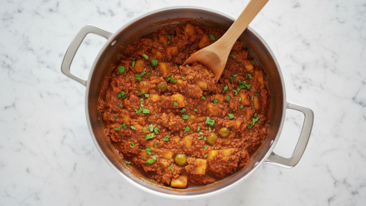 Puerto Rican Corned Beef Hash