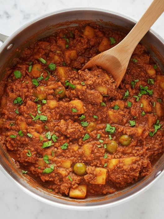 Puerto Rican Corned Beef Hash