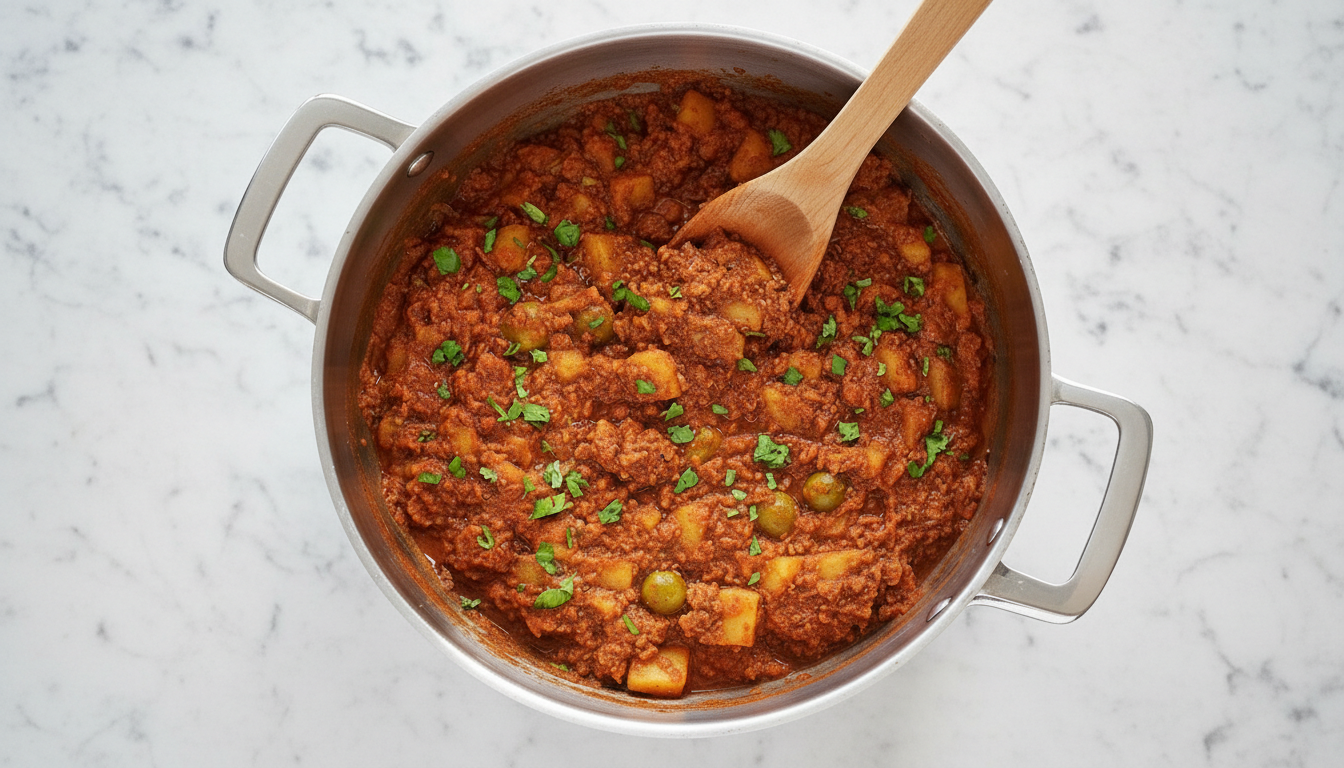 Puerto Rican Corned Beef Hash