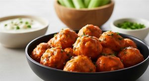 ground chicken buffalo meatball recipe
