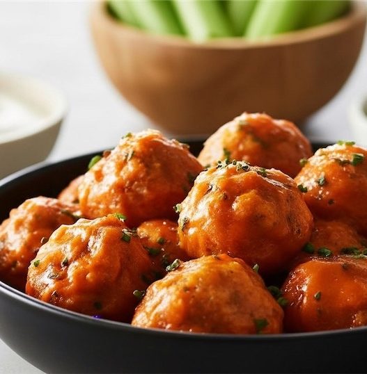 ground chicken buffalo meatball recipe