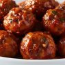 orange ground chicken meatballs