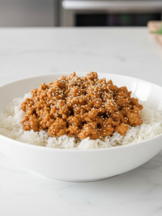 orange juice ground chicken recipe