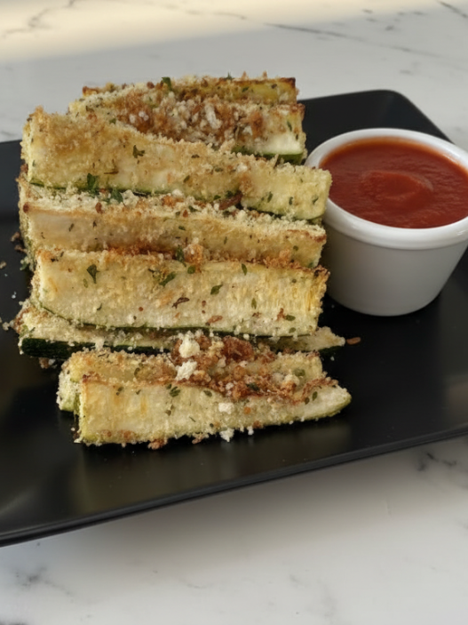Crispy Zucchini Wedges