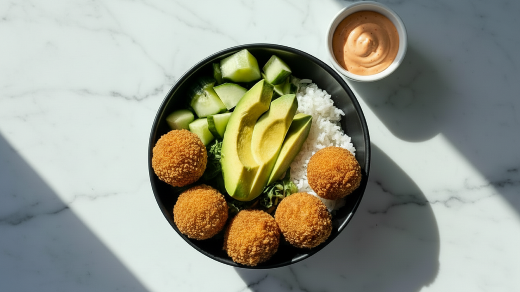 crispy tuna poke bowl recipe