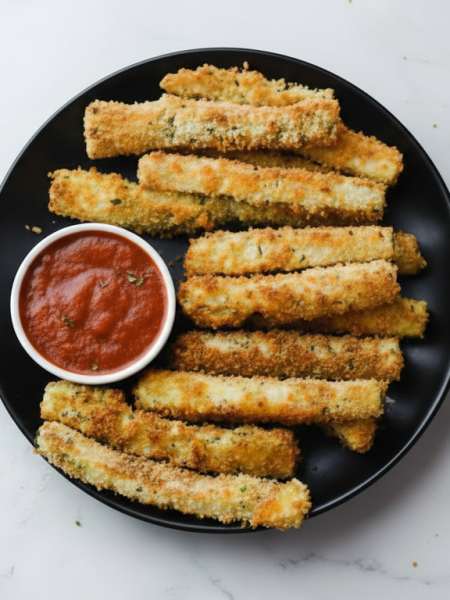 Gluten-free zucchini fries