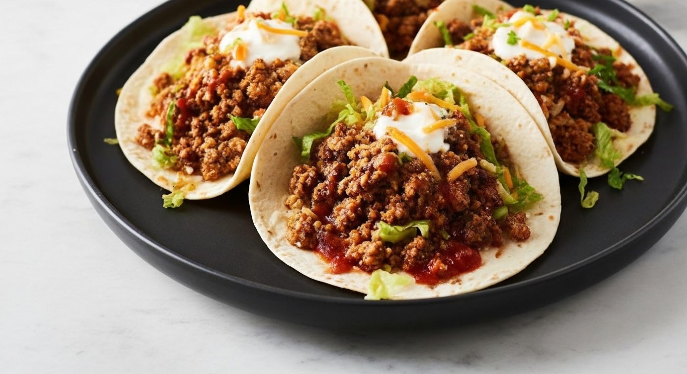 ground chicken tacos