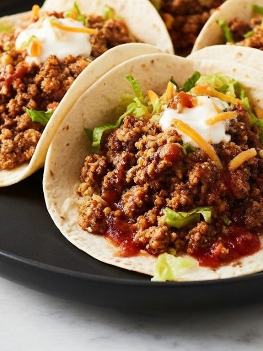 ground chicken tacos