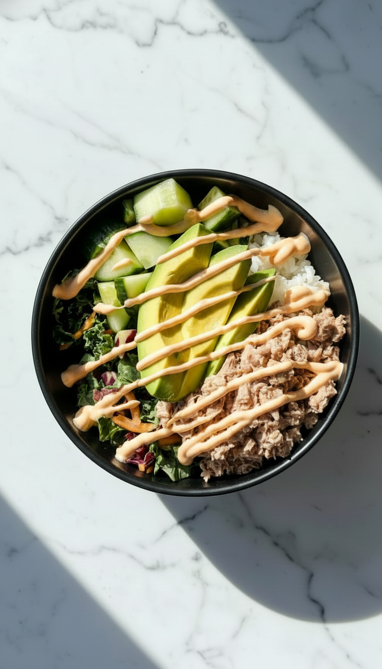 Canned Tuna Poke Bowl - Trusted Memorial Planners