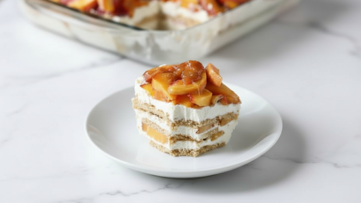 peach icebox cake recipe